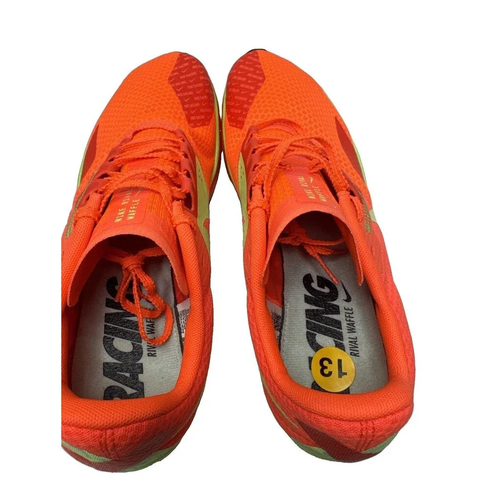 Nike Zoom Rival Waffle 6 Men’s 13 Hyper Orange XC Racing Shoes BNWOB